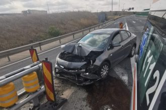 accident rutier la iesire de pe a4 o femeie a ajuns la spital 68dd13300cab7