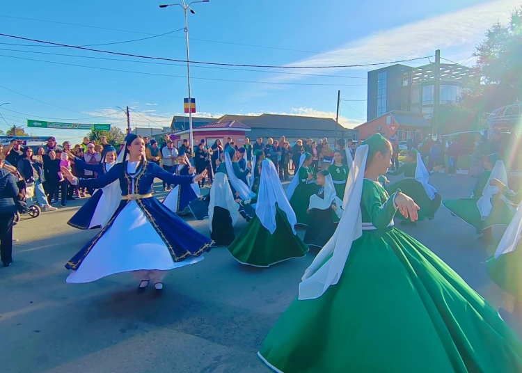 ansamblurile udttmr au incantat publicul la sarbatoarea recoltei organizata la lumina 68e4b00aae25d