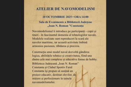 atelier de navomodelism la biblioteca judeteana ioan n roman constanta 68e622d44a179