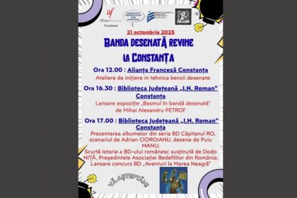 banda desenata si locul ei in cultura romaneasca eveniment organizat la constanta istoricul adrian cioroianu invitat 68f3567d6e6bb