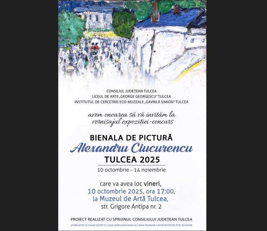 bienala de pictura alexandru ciucurencu la muzeul de arta tulcea 98 de lucrari vor forma expozitia finala 68de1c80939a6