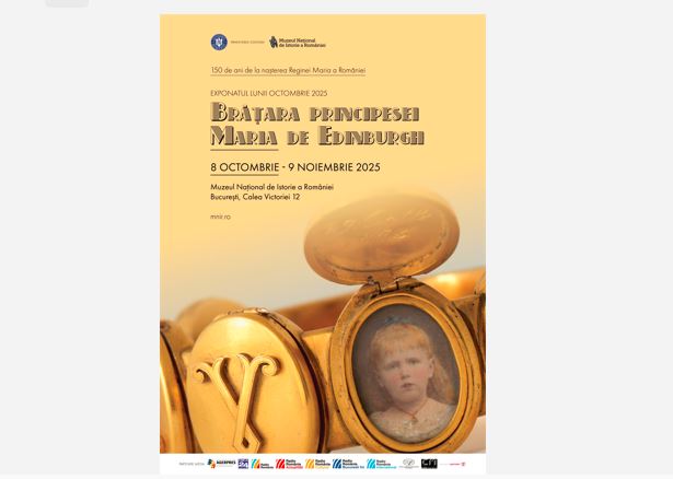 bratara principesei maria de edinburgh este exponatul lunii octombrie la muzeul national de istorie a romaniei 68e394e485700