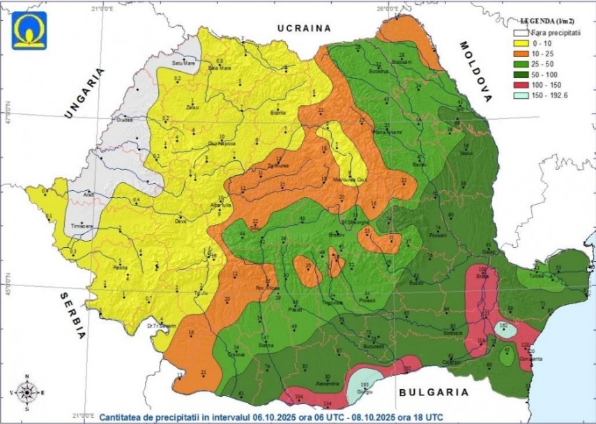 ciclonul mediteranean barbara a lovit romania precipitatii record cod rosu si impact semnificativ in sud estul tarii 68e7baa8a3013