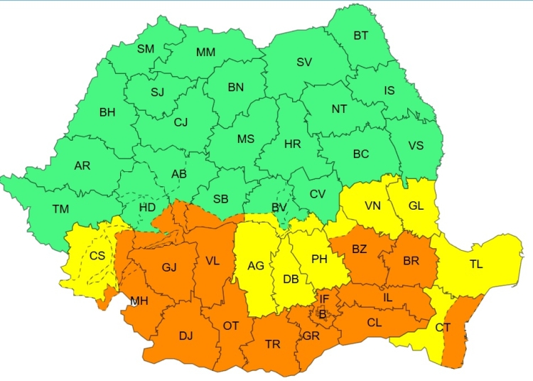 cod portocaliu de vreme rea pe litoral 68dce451ed480