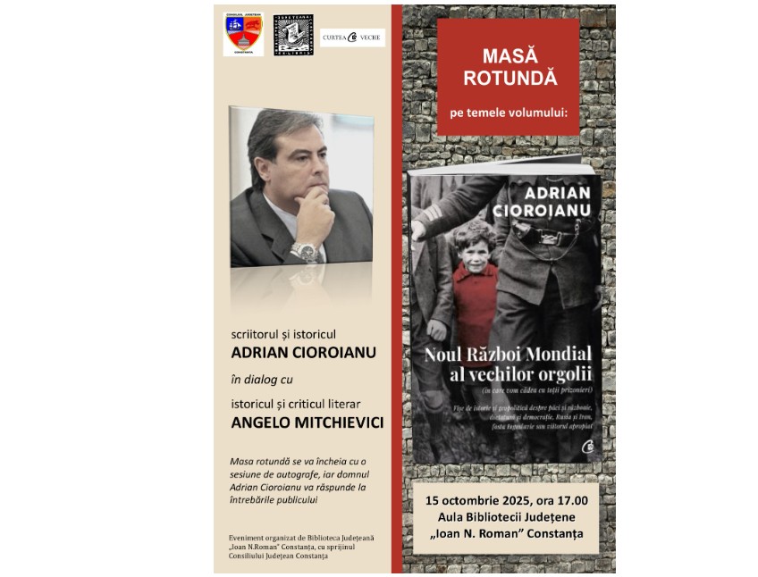 dialog despre noul razboi mondial al vechilor orgolii cu istoricul adrian cioroianu si scriitorul angelo mitchievici 68e9ee4d53e55
