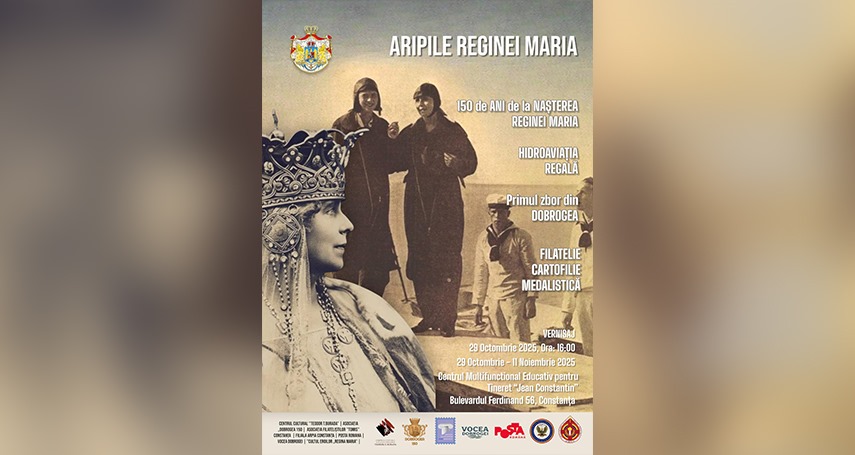 expozitia omagiala aripile reginei maria are loc la centrul multifunctional educativ pentru tineret jean constantin constanta p 6900b27cb4942