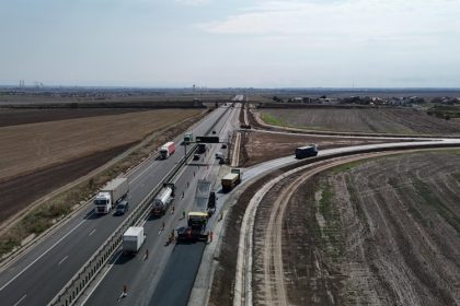 foto care este stadiul lucrarilor de la nodul rutier cumpana a4 68dd2aa0550e2