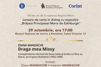 lansare de carte in dialog cu expozitia bratara principesei maria de edinburgh la muzeul national de istorie a romaniei 68f5eef096835