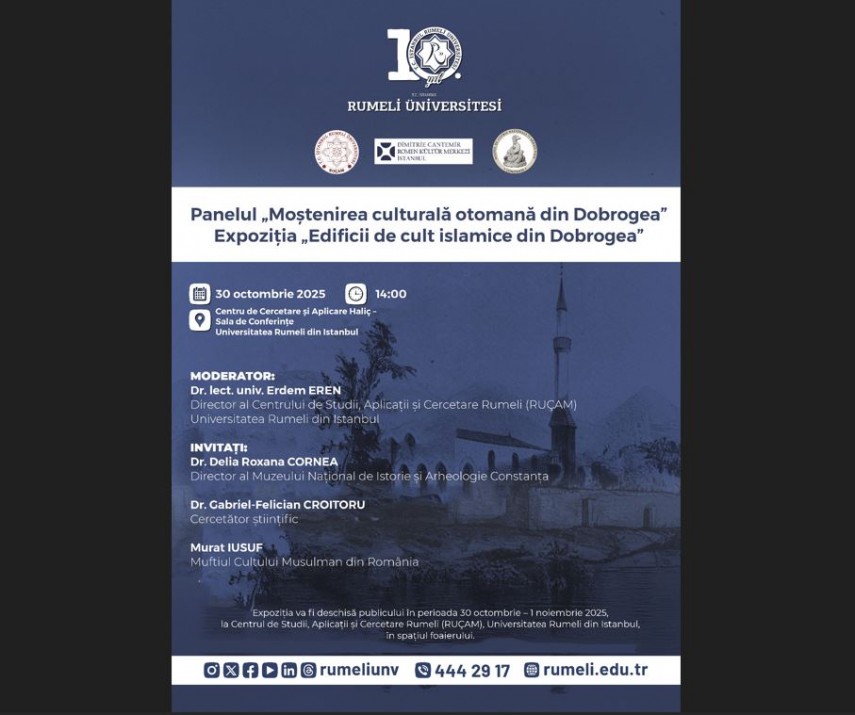 mina constanta participa la istanbul la manifestarea mostenirea culturala otomana in dobrogea edificii de cult islamice p 690335ce6abc3