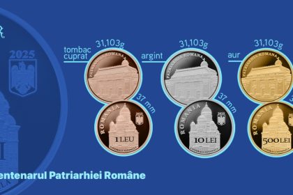 noi lansari numismatice ale bnr monede din aur argint si tombac cuprat cu tema centenarul patriarhiei romane 68e36338e6797