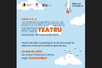 teatrul de stat constanta aduce publicul din bucuresti la livada de visini prin proiectul autostrada spre teatru 68f093daadae2