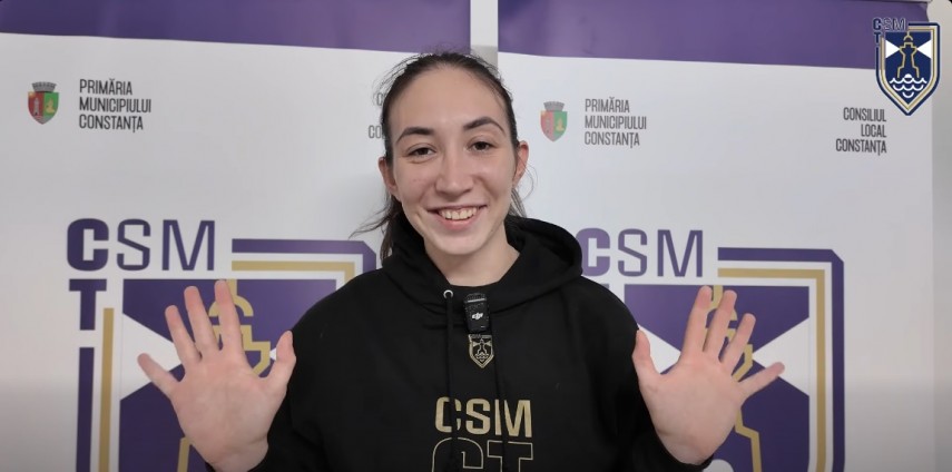 tijana vrcelj jucatoare din serbia la csm constanta ne dorim sa aratam in campionat tot ceea ce am pregatit video 68f0fb2741129