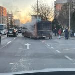 un autobuz cu muncitori a luat foc in mers la braila 68df78157ac19
