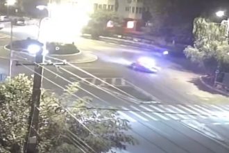 video urmarire ca in filme pe strazile constantei sofer fugar oprit dupa ce a provocat un accident 68eb67ac34392