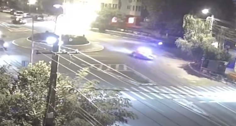 video urmarire ca in filme pe strazile constantei sofer fugar oprit dupa ce a provocat un accident 68eb67ac34392