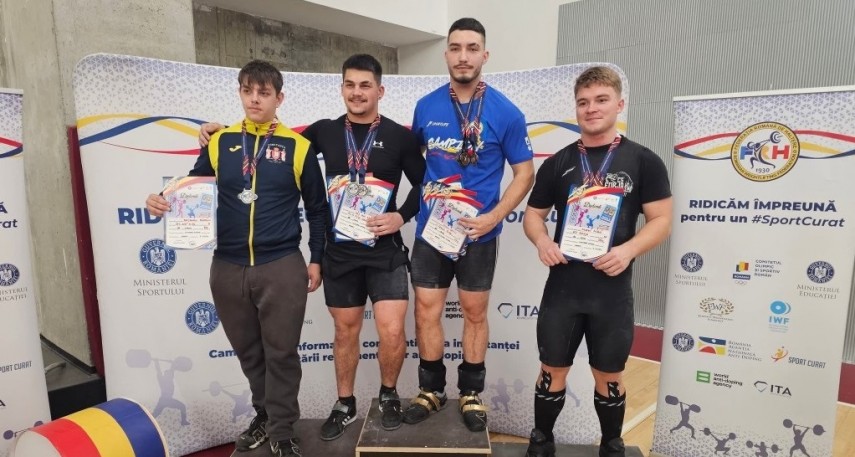 20 de medalii cucerite de halterofili la campionatul national si la concursul national galerie foto 691ec859817e0