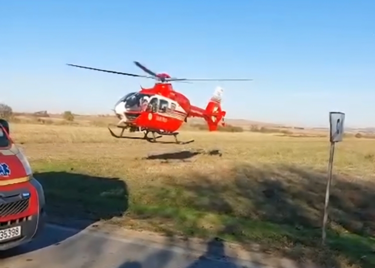 accident rutier in oltina a fost solicitat elicopterul smurd 692571a99455b