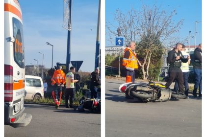 accident rutier pe soseaua mangaliei implicat un livrator de la glovo 6921bc8a08d20