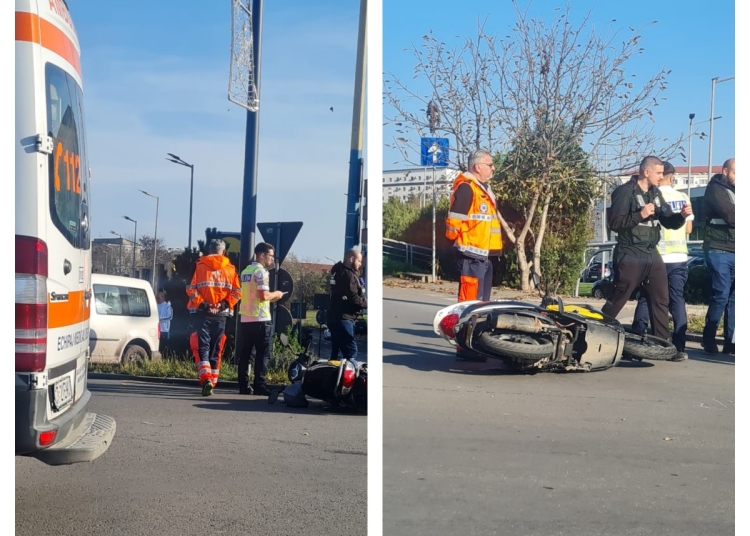 accident rutier pe soseaua mangaliei implicat un livrator de la glovo 6921bc8a08d20