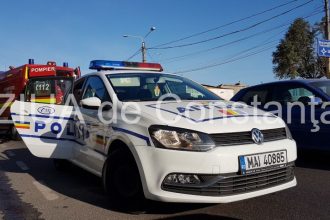accident rutier pe strada soarelui din constanta o masina a intrat intr o teava de gaze 691c1166c47ec