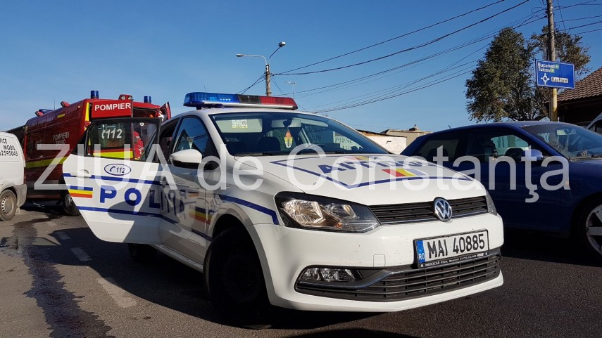 accident rutier pe strada soarelui din constanta o masina a intrat intr o teava de gaze 691c1166c47ec