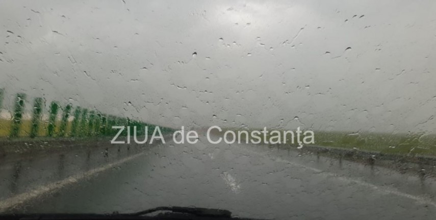 atentie soferi se circula in conditii de ploaie pe autostrada a2 bucuresti constanta 692bdf2b099a1
