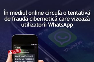atentie utilizatori whatsapp dnsc avertizeaza asupra tentativelor de frauda prin linkuri false 691b4cffcdbc4