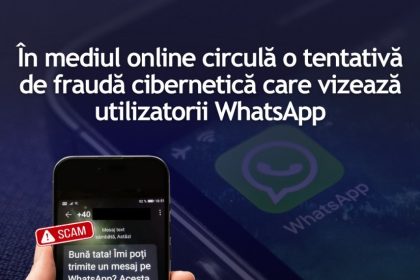 atentie utilizatori whatsapp dnsc avertizeaza asupra tentativelor de frauda prin linkuri false 691b4cffcdbc4