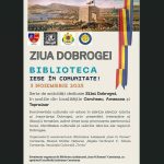 biblioteca judeteana constanta sarbatoreste ziua dobrogei alaturi de elevii din cerchezu amzacea si topraisar calendarul evenimentelor din luna noiembrie 69072409456bb