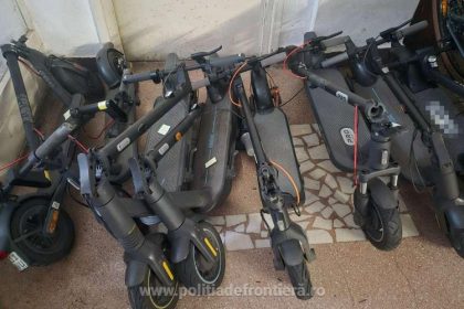 biciclete si trotinete electrice furate descoperite de politistii de frontiera la nadlac si siret 69088a25a09d1