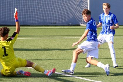 bogdan ilie fiul lui sabin ilie un nou gol pentru echipa under 16 a marinarilor galerie foto 691f2fe396bbb