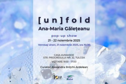 expozitia unfold a artistei ana maria galeteanu ajunge la tulcea cand are loc vernisajul 690b05c4b3b12
