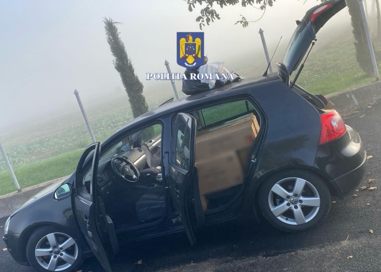 foto un barbat din valu lui traian prins cu articole pirotehnice in masina 6905fd91b2adb