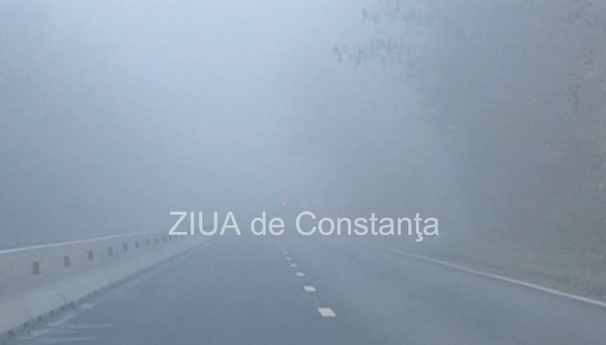 foto video atentie soferi ceata densa pe drumul vama veche eforie 691f1de9e65b8