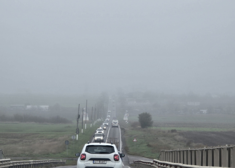 iata cum se circula pe drumurile nationale si autostrazi vizibilitate redusa din cauza cetii in judetul constanta 691ebf33993fa