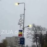 luminatul stradal pe bulevardul mamaia din constanta functional si dupa rasaritul soarelui 6916c600c4a3e