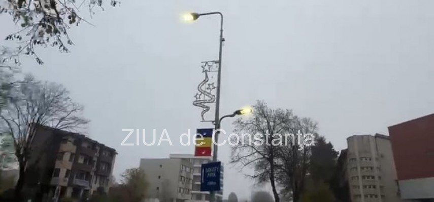 luminatul stradal pe bulevardul mamaia din constanta functional si dupa rasaritul soarelui 6916c600c4a3e