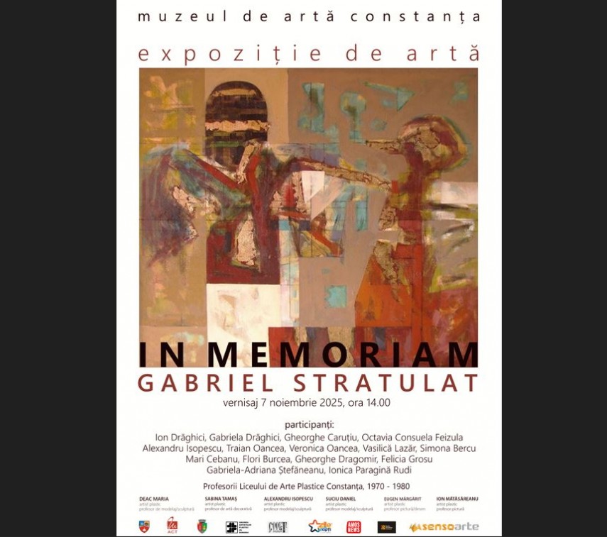 muzeul de arta constanta prezinta vernisajul expozitiei de omagiere a artistului gabriel stratulat 690c66813a558