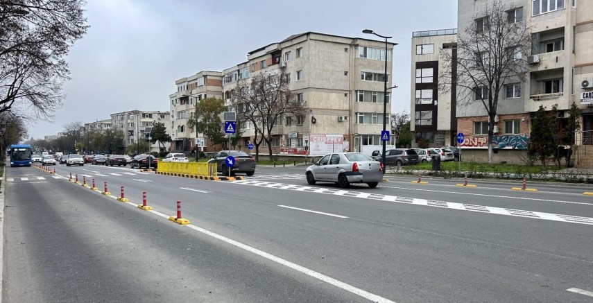 o noua trecere de pietoni cu scuar amenajata pe bulevardul alexandru lapusneanu din constanta 69170c7534335