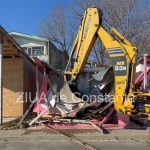 operatiune de demolare a mai multor constructii in zona plajei din navodari 69243805b43de