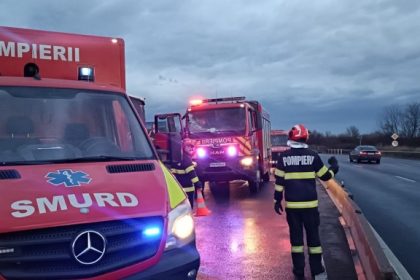 planul rosu activat in judetul sibiu dupa un grav accident rutier un microbuz de calatori rasturnat dupa impact 691c09a624466