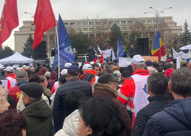 proteste in capitala sindicalistii din transportul public local inclusiv din constanta cer salarii mai mari 69145082b34df
