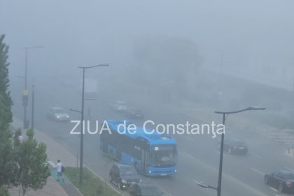 se circula in conditii de ceata pe drumurile din judetele constanta si tulcea 691abd04a39c9