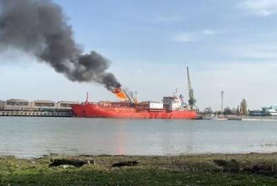 situatia actualizata la tulcea dupa ce o drona a lovit o nava plina cu gpl locuitorii din ceatalchioi revin acasa 691c1e8deb274