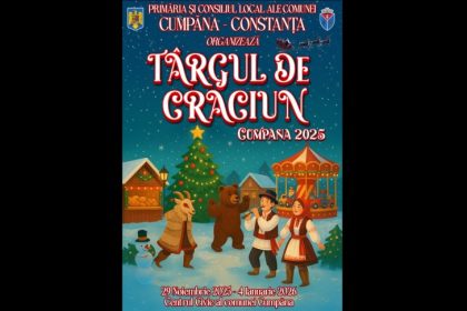 targ de craciun amenajat in comuna cumpana judetul constanta mai multe surprize sunt pregatite 6925688b98546