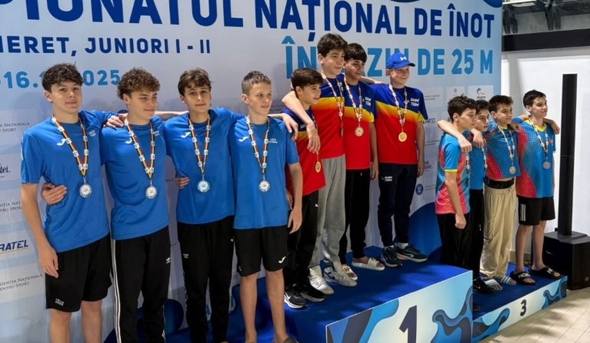 tinerii inotatori de la cs farul constanta pe podium la nationalele de la otopeni galerie foto 69218b6a3c559