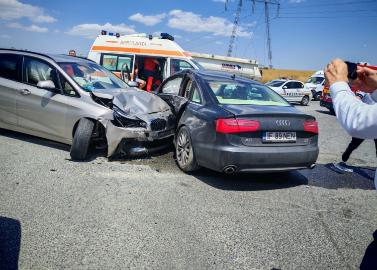 trafic ingreunat in judetul tulcea in urma unui accident rutier produs in zona localitatii somova 69185a1914485