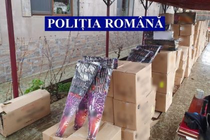 un individ a fost surprins in trafic avand peste 2000 de materiale pirotehnice in masina detinute ilegal 69205398137b1