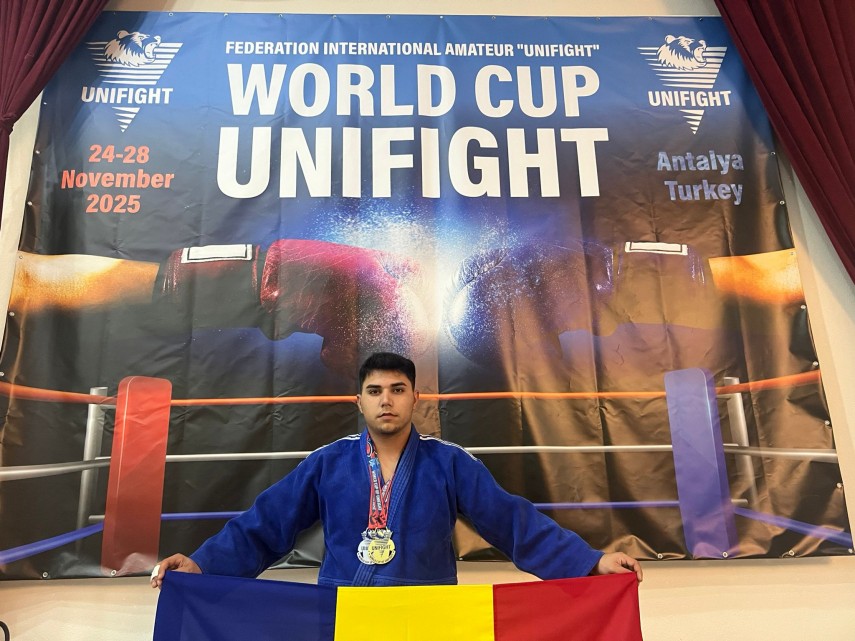 un jandarm din tulcea a urcat pe cea mai inalta treapta a podiumului la campionatul mondial world unifight championship 2025 6927fb127224b