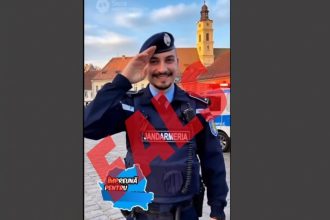 video fals care imita uniforma jandarmeriei distribuit in mediul online video 6922aa8b6d18b